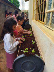 Secretaria de Meio Ambiente realiza “Projeto Cultivando o Futuro” no Centro Juvenil