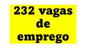 Confira as 232 vagas de emprego te esperando em Três Lagoas