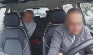 Assaltante quebra vidro de táxi e tenta assaltar casal no Centro de SP; veja vídeo