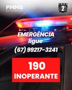 Telefone da Polícia Militar apresenta instabilidade. Veja qual número ligar