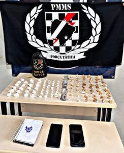 Dois indivíduos vão parar na cadeia por tráfico de drogas em Três Lagoas