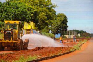 Obras da Avenida Custódio Andrews já alcançam quase 70% de execução