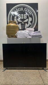 TRÊS LAGOAS: SIG prende receptadores, identifica bandidos e recupera objetos dos crimes