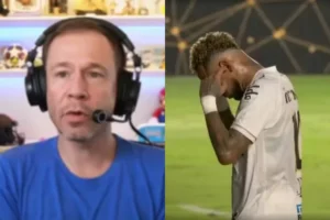 Após confusão, Tiago Leifert aponta sinal preocupante em Neymar