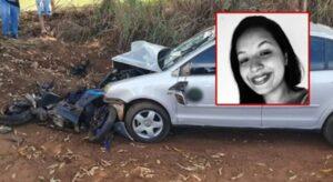 Jovem morre em acidente entre Inocência e Três Lagoas