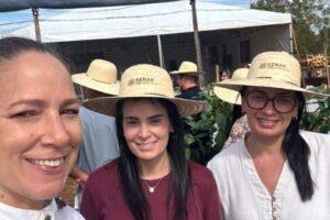 Representantes da SEMEA participam do Dia de Campo da 48ª Expotrês com foco no fortalecimento da horticultura