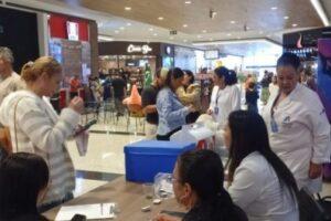 SMS vacinação no Shopping Três Lagoas registra 151 doses aplicadas