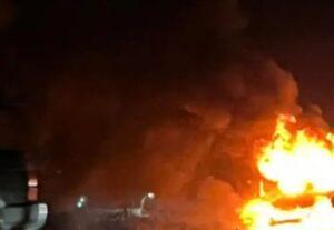 Homem incendeia carro da ex, grava vídeo e ameaça queimar residência em Três Lagoas