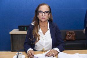 Professora Maria Diogo solicita melhorias em infra e farmácia municipal