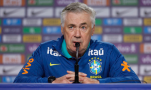 Ancelotti elogia atuação de Endrick e cogita colocá-lo de titular nas oitavas: ‘Força e presença’