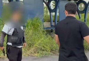 Vigilante armado barra vereador que fiscaliza obra abandonada: ‘Quer prejudicar Lula’
