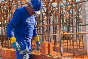 Obras da escola do Montanini e do CEI de tempo integral, que criarão 645 novas vagas, seguem avançando em Três Lagoas