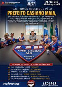 Reunião Institucional fortalece o futuro da Liga Três-Lagoense de Desporto (#LTD1943)