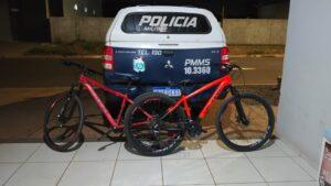 Polícia Militar recupera bicicletas roubadas e prende bandido em Três Lagoas