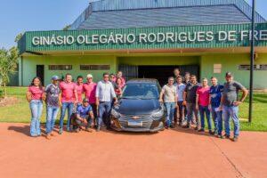 Câmara de Selvíria doa veículo para a Prefeitura e carro será usado pela Secretaria de Esportes