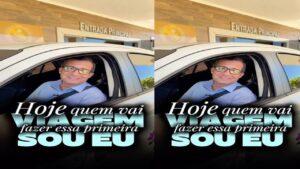Prefeito Dr. Cassiano Maia faz a Primeira Viagem – Veja o Vídeo