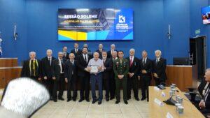 Sessão Solene homenageia representatividade e trabalho social da Maçonaria em Três Lagoas