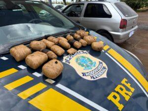 PRF apreende 5,4 kg de haxixe escondidos em veículo na BR-158 em Três Lagoas (MS)