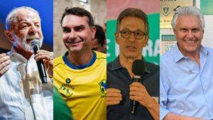 Lula enfrenta empates técnicos com Flávio, Zema e Caiado