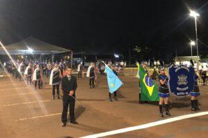 Banda Santa Maria, de Selvíria, tem corpo coreográfico e balizador premiados em campeonato estadual