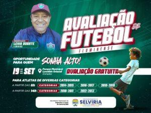 Selvíria recebe avaliação gratuita do Fluminense neste sábado em busca de novos talentos