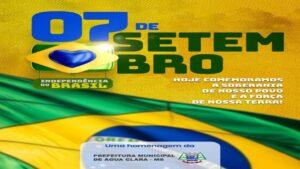 7 de Setembro – Independência do Brasil