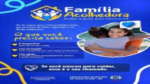 FAMÍLIA ACOLHEDORA | ÁGUA CLARA-MS