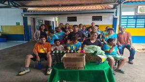 Água Clara Recicla: APAE recebe aula especial sobre reciclagem e saco verde