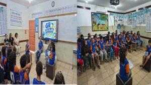 Pequenas atitudes, grandes resultados: Alunos do 4º ano entrevistam Secretária de Meio Ambiente e Engenheiro Ambiental em ação de educação ambiental