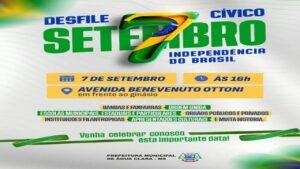7 DE SETEMBRO | DESFILE CÍVICO EM ÁGUA CLARA