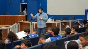 Alunos da Ramez Tebet participam de Visita Guiada