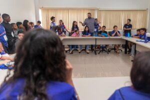 Alunos da Maria Eulália participam de Visita Guiada