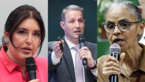 Quaest: Marina e Derrite lideram corrida ao Senado em SP, com 14%