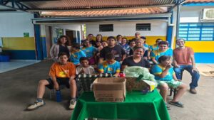 Água Clara Recicla: APAE recebe aula especial sobre reciclagem e saco verde