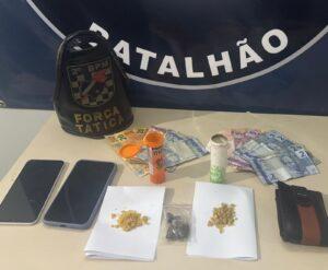Dois indivíduos são presos por tráfico de drogas em Três Lagoas