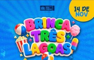 Brinca Três Lagoas: Prefeitura organiza programação gratuita para crianças na Lagoa Maior